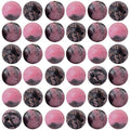 Natural Stone Beads 100pcs 8mm Black Stripe Rhodonite Round Real Stone Beading Loose Gemstone Hole 1mm DIY Charm Beads for Bracelet Necklace Earrings Jewelry Making (Black Stripe Rhodochrosite, 8mm) - color: Black Stripe Rhodochrosite, size: 8mm