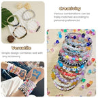 FZIIVQU 1120Pcs Acrylic Square Letter Bead, 6x6mm Letter Bead A-Z with Color Number Bead Color Love Cube Bead Jewelry Making, DIY Necklace, Key Chain, Friendship Bracelet