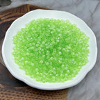 1000pcs Round Letter Beads 4x7mm Acrylic Alphabet Beads Spacer Beads for Jewelry Making Bracelets Necklace Earring Key Chains DIY Craft(I-White Letter Light Green Bead) - color: I-White Letter Light Green Bead