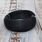 INSPIRELLE 20 Gauge 550 Feet Black Aluminum Craft Wire Bendable Metal Wire for Jewelry Craft Making - color: Black, size: 20 Guage (0.8mm)