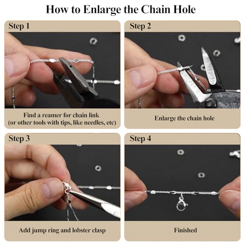 UMAOKANG 10 Meters Silver Chains for Jewelry Making, Silver Plated Brass Flat Heart Curb Link Chain Women Necklace Bracelet DIY Jewelry Chains Bulk - color: Silver Heart