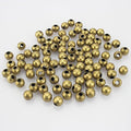 LolliBeads (R) Antiqued Bronze Smooth Round Metal Beads 6 mm 300 Pcs - color: Bronze 300 Pcs 6mm