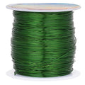 203 Feet Tarnish Resistant Copper Wires 24 Gauge/0.5mm Jewelry Craft Wires Beading Wire for Jewelry Making, Wire Wrapping and Crafting (Green) - color: Green, size: 24 Gauge