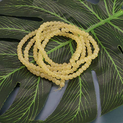 4mm Glass Beads Bulk for Jewelry Making 4700pcs Round Imitative Jade Beads Bracelet Loose Beads Set Crystal Seed Beads for Earry & Necklace Emroidery Beads for DIY Crafts - size: 4mm Mixed Set