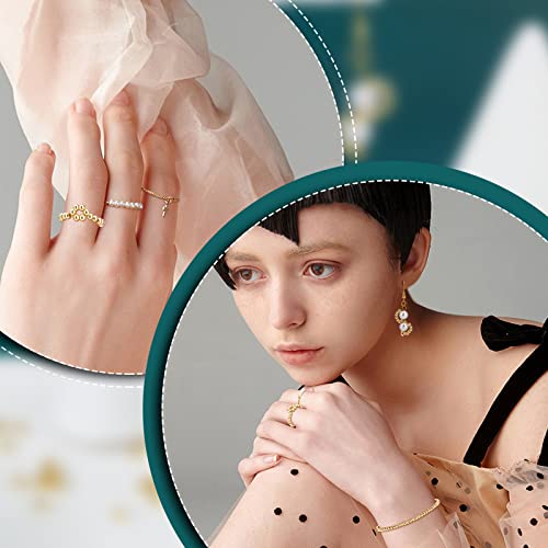 PH PandaHall 500pcs 3mm Gold Beads 18K Gold Plated Beads Long-Lasting Round Smooth Spacer Beads Seamless Loose Balls Mini Seed Beads for Summer Hawaii Stackable Necklace, Bracelet, Earring Making - size: 3mm