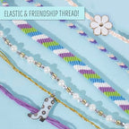 STMT D.I.Y. Glitz Bead Case, Includes Over 500 Jewelry Making Supplies, Including Cute Beads for Jewelry Making, Bracelet Charms, Storage Case, Friendship Bracelet Kit, Teen Girl Gifts - style: Glitz