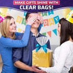 100 Pcs Heat Shrink Wrap Bags – 11x18" Heat Shrink Bags Compatible with Hair Dryer at Medium Temperature – Suitable for Mother's Day Packaging, Gifts, Treats, DIY Sets, Books, Stationery, and Cosmetics - size: 1 sheet (Pack of 100)