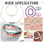 PH PandaHall 3800pcs 4mm Clay Disc Beads Small Friendship Bracelet Beads Orange Flat Polymer Clay Chip Beads Heishi Disc Beads Chip Spacer Beads for Music Fans Summer Wakiki Hawaii Jewelry Making
