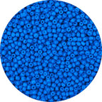 2000pcs Royal Blue Glass Seed Beads, Colorful Tiny 4mm Beads for Jewelry Making, Beading Supplies. - color: Royal Blue