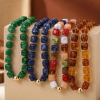 BOMAIL 4PCS Chunky Acrylic Beads Necklaces for Women Boho Colorful Resin Bead Choker Necklaces Set Big Bead Choker Necklace Fashion Trendy Summer Beach Necklaces Jewelry - color: A