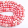 4MM 86PCS Pink Persian Jade Spacer Loose Beads for Jewelry Making DIY Bracelet Necklace - color: Pink Persian Jade, size: 4mm