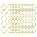 uxcell 50Pcs Open Jump Rings, 25mm/0.98" OD Brass Jump Ring Connectors 2mm Thick O Rings for Necklaces Bracelet Jewelry Making Keychain DIY Craft, Gold Tone - size: 25mmx2mm