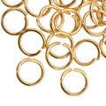 DanLingJewelry 200 pcs 304 Stainless Steel 19 Gauge Open Jump Rings 8mm for Jewelry Making Connectors Jewelry Finding Golden Color - color: 200 pcs - ф8mm δ 1mm - Golden
