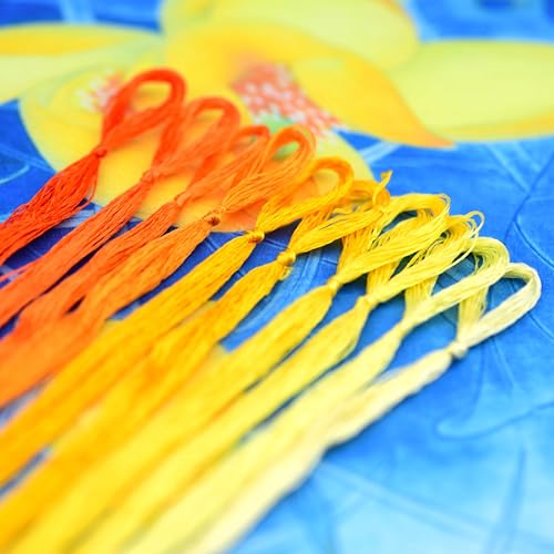 Mulberry Silk Floss Embroidery Thread Floss-Cross Stitch Threads China Silk Woven Jewelry Threads DIY Sewing Kits (08) - color: 08