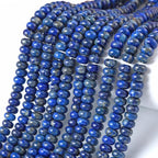 5x8MM 72PCS Lapis Lazuli Tube Rondelle Abacus Disk Spacer Loose Beads for Jewelry Making - color: Lapis Lazuli, size: 5x8mm abacus-shaped