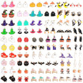 352 Pcs Assorted Charms for Jewelry Making,Mixed Enamel KC Gold Alloy Letter Pendants,Wholesale Bulk Jewelry Charms for DIY Necklace Bracelet Earring and Crafting - style: A6:Halloween Charms-60pairs