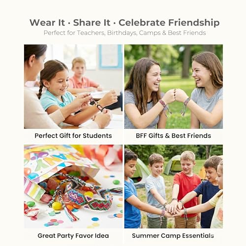 Woven Friendship Bracelets Pack of 12, Handmade Adjustable Bracelets with Sliding Knot Closure for Kids, Girls, Teens & Women, Colorful Bulk Set - style: Handmade bracelet mixed color -12pcs