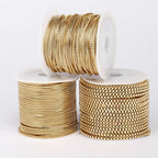 33FT 18K Gold PVD Plated Box Chains Roll, 2mm Gold Stainless Steel Box Chain Spool Bulk for DIY Jewelry Making Necklace Bracelet - color: gold, size: 2mm