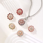 10PCs Mixed Style Rhinestones Snaps Jewelry Charms Buttons 18/20mm for Interchangeable Snaps Jewelry Making Women DIY Button Bracelets Necklaces Rings Brooch Accessories(Sky Blue) - color: Sky Blue
