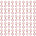 200 pcs Tiny Heart Enamel Charm Gold Plated Alloy Love Pendant Bracelet Earring Keychain Jewelry Crafts 6x8mm - color: Pink