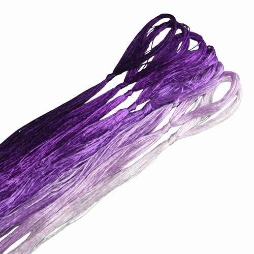 MIINGGUXIUYI Mulberry Silk Floss Embroidery Thread Floss-Cross Stitch Threads China Silk Woven Jewelry Threads DIY Sewing Kits (95) - color: 95