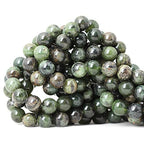35PCS 10mm Natural Chrysoprase Round Loose Beads for Jewelry Making 1 Strand 15" - color: Chrysoprase, size: 10mm