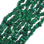 Chip Shell, 260pcs 5-8mm Irregular Shell Beads with Holes, Dark Green Shell & Jade Like Chip Beads for Jewelry Making - color: Dark Green