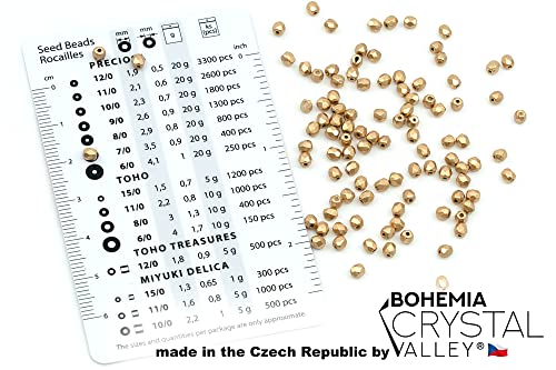 1.8 oz (50g, Approx. 1220 pcs) Mix of Faceted Fire Polished Pressed Czech Glass Beads, Sparkling Shiny Mix BCV - color: Mix 02 Red Gold, size: 50 g