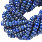 5x8MM 72PCS Lapis Lazuli Tube Rondelle Abacus Disk Spacer Loose Beads for Jewelry Making - color: Lapis Lazuli, size: 5x8mm abacus-shaped
