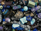 1.4oz (40g) Limited Mix of Czech Glass Bead, Set Kit for Hand Made, BG Blue AB - color: BG Blue