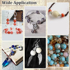 PH PandaHall 1440pcs 12 Styles Bead Caps, Bulk Silver Flower Spacer Beads Caps Metal Filigree Flower Spacer Beads Alloy Jewelry Bead End Cap for Bracelet Necklace Earrings Jewelry Making Supplies