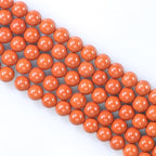 Natural Flame Jasper Beads 6mm Round Stone Beads for DIY Bracelets Necklace Earrings Making 60pcs - color: Flame Jasper, size: 6mm