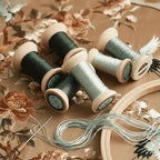 Natural 100% Mulberry Handmade Embroidery Silk Thread Silk Floss (40) - color: 40