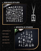JIALEEY 300 PCS Wholesale Bulk Lots Jewelry Making Charms Mixed Smooth Tibetan Silver Alloy Charms Pendants DIY for Jewelry Making and Crafting, Style B