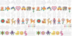 20 Pieces 5mm Fuse Beads Pegboards Clear Animal Shape Plastic Pegboards Craft Tray with 20 Pieces Colorful Cards for Kids DIY Craft Beads (Pack of 2) - size: zzzz-s (Pack of 2)