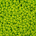 John Bead Czech Glass Seed Beads 11/0 Terra Intensive Light Green, 25 Grams of DIY Jewelry Making Beads Preciosa (Jablonex) - color: Light Green
