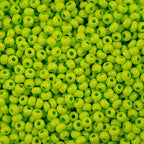 John Bead Czech Glass Seed Beads 11/0 Terra Intensive Light Green, 25 Grams of DIY Jewelry Making Beads Preciosa (Jablonex) - color: Light Green