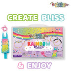 Rainbow Loom: 2,400 Bands & 1,000 Beads AutoLoom Rainbow Bliss Kit with AutoLoom & Finger Loom – DIY Braid & Bead Bracelet Jewelry Making Set for Kids 7+