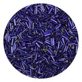 2000Pcs Tube Seed Beads 2x7mm Mini Long Glass Bugle Bead Small Craft Loose Spacer Beads for DIY Phone Charms Waist Bead Bracelets Earrings Necklaces (Royal Blue) - color: Royal blue