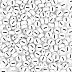 300Pcs Letter Beads I 4X7mm White Alphabet Beads Acrylic Round Shape Loose Beads for Name Bracelets Necklaces Key Chains DIY Jewelry Making (I) - color: Black, size: I