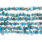 5-8mm Natural Blue Apatite Gemstone Chips Loose Beads Semi Precious for Jewelry Making DIY Handmade Craft Supplies 1 Strand per Bag Approxi 34" - color: Blue Apatite Chips