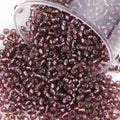 2100 Pcs Size 6/0 Glass Seed Beads, 4 mm Burgundy Small Mini Spacer Loose Pony Beads for Jewelry Making and DIY Crafts - color: Burgundy, size: Large