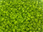 Czech Glass Seed Beads Crystal Clear Size:6/0 40 gr / 1.4 oz… (Clear Green Matte) - color: Clear Green Matte