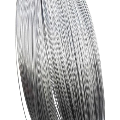Nitinol Shape Memory Wire 0.15mm x 32.8ft Silver Super Elastic Nitinol Wire Pre-Trained Straight, High Flexibility, Corrosion-Resistant NiTi for Robotics, Science Kits & DIY Projects - size: 0.15mmx10m (0.0059"x32.8ft), style: Silver