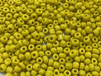 Czech Glass Seed Beads Size:6/0 40 gr / 1.4 oz… (Yellow) - color: Yellow