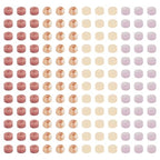 Beadthoven 200Pcs 4mm Flat Disc Gemstone Beads 4 Styles Rhodonite Red Netstone Natural Lepidolite Pink Aventurine Beads Natural Stone Heishi Crystal Spacers for DIY Jewelry Making Bracelets Necklace - color: Flat Disc-Pink, size: 4mm