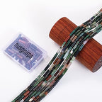 Natural Indian Agate Cylinder Tube Beads 4x13mm 38cm/str Loose Semi Gemstone Stone Beads for Making Bracelets Necklace Earrings - color: Indian Agate, size: 4x13mm Cylinder