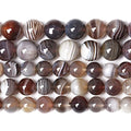 4MM 88PCS Natural Gemstone Stone Botswana Sardonyx Agate Beads for Jewelry Making DIY Bracelet - color: Botswana Sardonyx Agate, size: 4mm