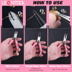 930 Pcs Jump Rings Lobster Clasps with Jewelry Pliers for Jewelry Making and Repair, Needle Nose, Round Nose Pliers and Wire Cutter, Tweezer, Thimble Ring for Wire Wrapping, Bracelets Crafts - style: Jewelry Making Tools Kit