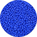 2000pcs Blue Glass Seed Beads, Colorful Tiny 4mm Beads for Jewelry Making, Beading Supplies. - color: Blue